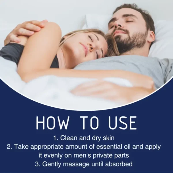 Body Energizing Treatment Oil, Men's Adult Aphrodisiac Oil