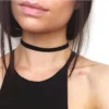 6pcs Stretch Velvet Choker Necklace Set
