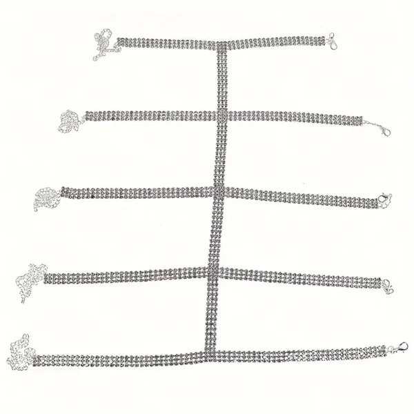 Sexy Rhinestone Leg Chain
