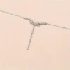 Women's Sexy Rhinestone Spider Accent Body Chain