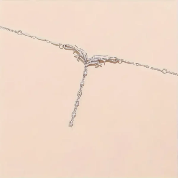 Women's Sexy Rhinestone Spider Accent Body Chain