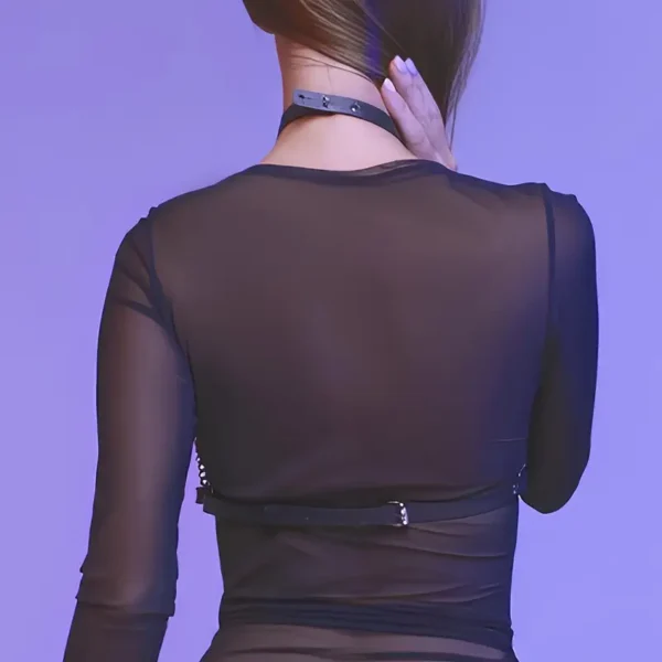 Sexy PU Leather Body Chain