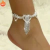 Heart Claw Chain Anklet
