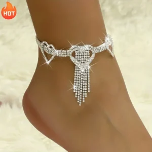Heart Claw Chain Anklet