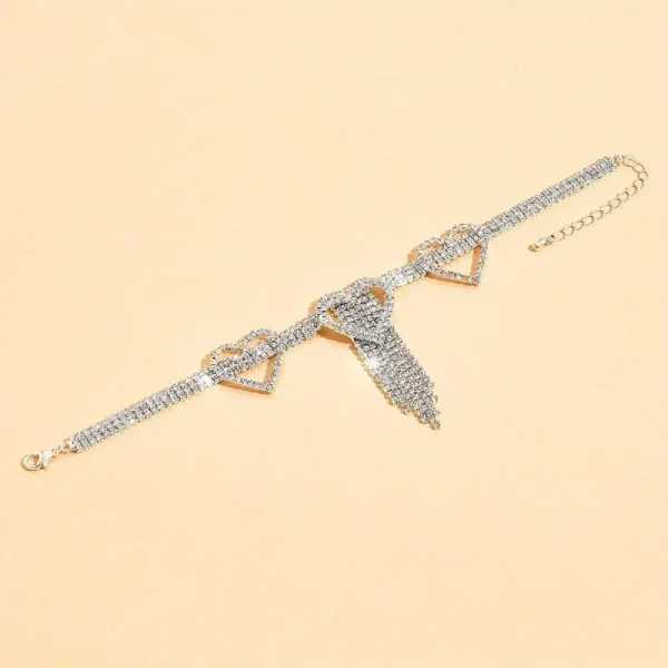 Heart Claw Chain Anklet