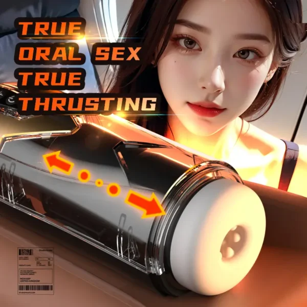 Realistic Male Masturbation Cup -  Discreet Adult Sex Toys for Men