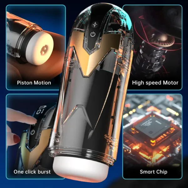 Realistic Male Masturbation Cup -  Discreet Adult Sex Toys for Men