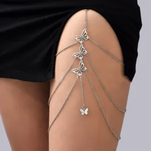 Elastic Multi-Layer Butterfly Thigh Chain