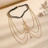 Elastic Multi-Layer Butterfly Thigh Chain