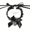 Sexy Cute Bow Bell Collar