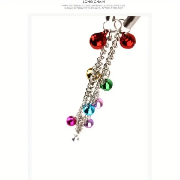 Stainless Steel Colored Nipple Clips