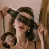 Women's Sexy Lace Transparent Erotic Mask