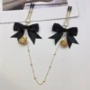 Festive Bowknot And Bell Body Clamps Clip for Women