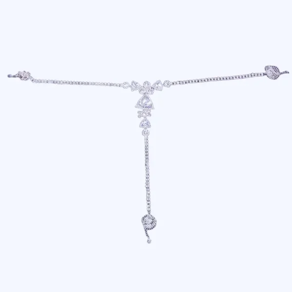 Rhinestone Lingerie Thong Chain