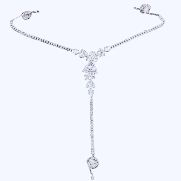 Rhinestone Lingerie Thong Chain