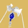 Sexy Sapphire Rhinestone Panty Chain