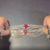 Full Rhinestone Ladies Foot Anklet