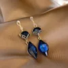 Crystal Cute Fox Drop Breast Ring