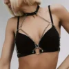 Sexy PU Leather Body Chain