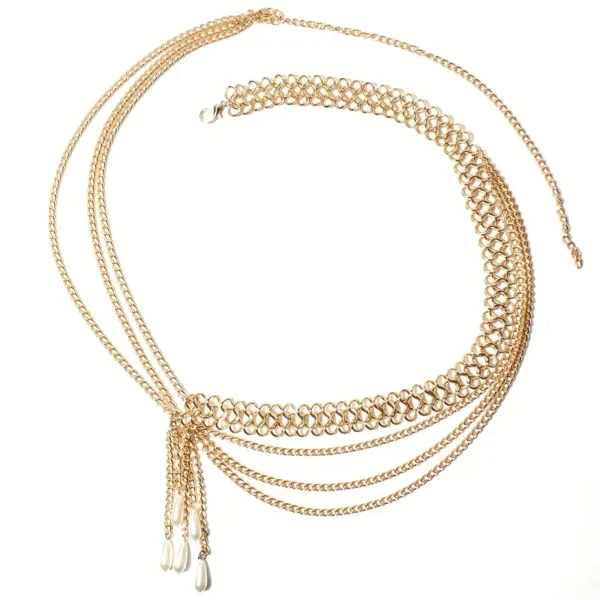 Multi-Layered Boho Waist Chain Belt