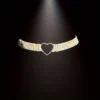 Rhinestone Heart Necklace