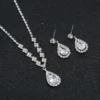 Exquisite Water Drop Jewelry Set