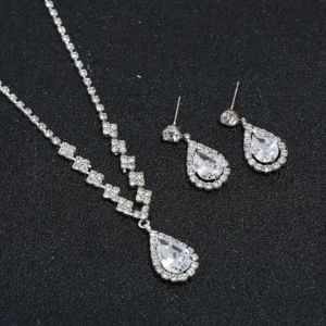 Exquisite Water Drop Jewelry Set