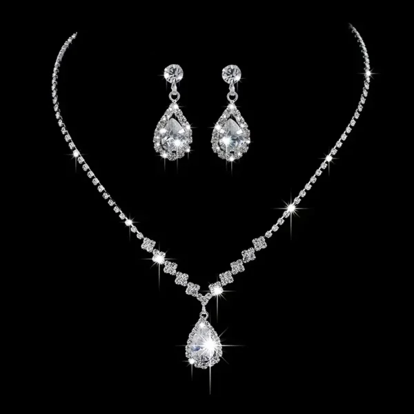 Exquisite Water Drop Jewelry Set