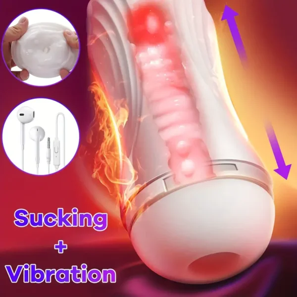 Automatic Hands-Free Male Cup Sucking Stick
