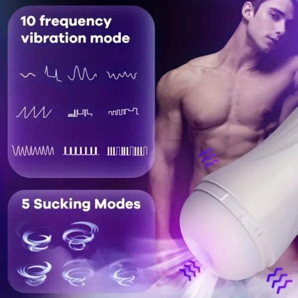 Automatic Hands-Free Male Cup Sucking Stick