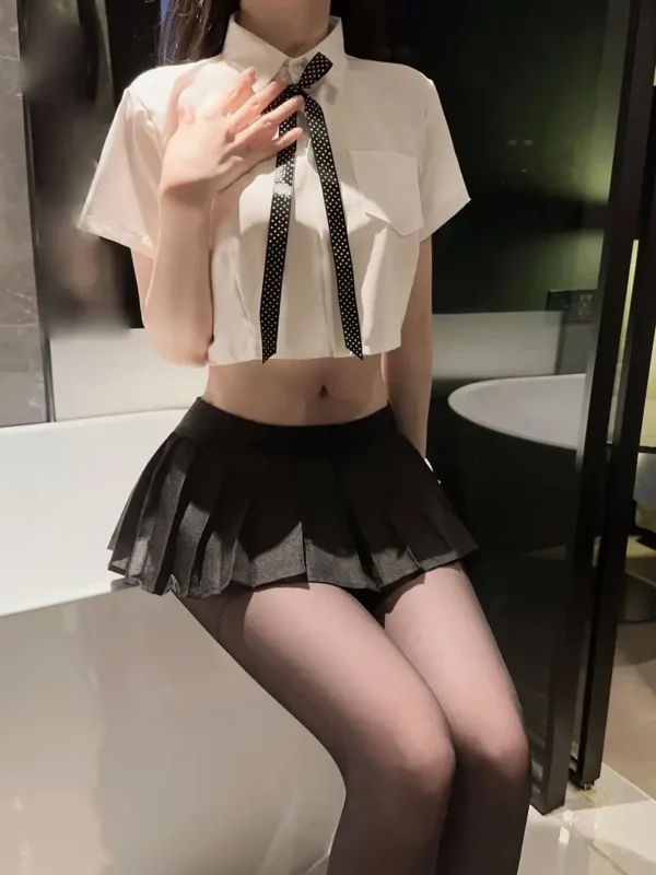 Naughty Preppy Style Cosplay Costume