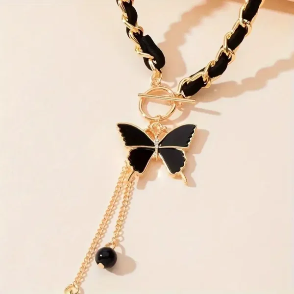 Delicate Tassel Choker Necklace
