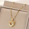 18k Gold-Plated Elegant Heart