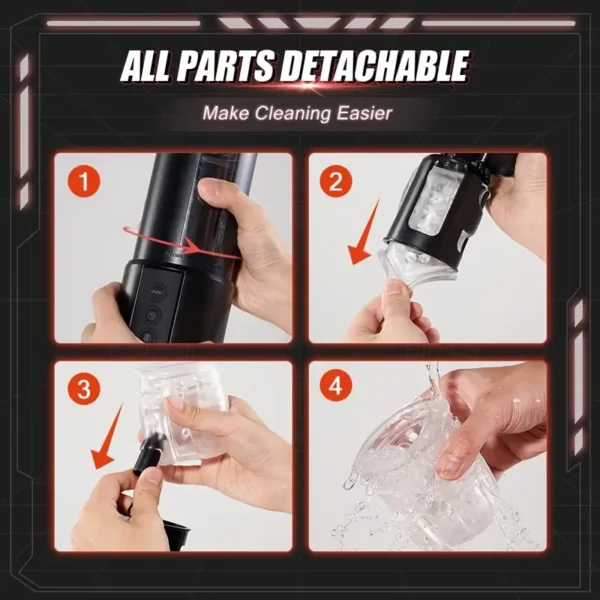 3 in 1 Sucking, Vibrating and Insertion Mode Comfort Cups