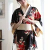 Sexy Deep V Japanese Kimono