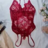 Vintage Semi-Sheer Bodysuit Teddy