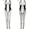 4pcs Women's Plus Sexy Lingerie Bodystockings