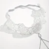White Lace Elastic Thigh Chain