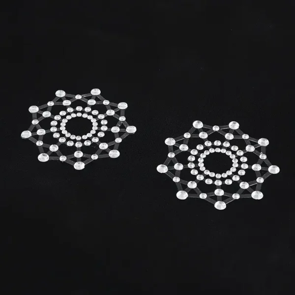 Snowflake Design Nipple Covers