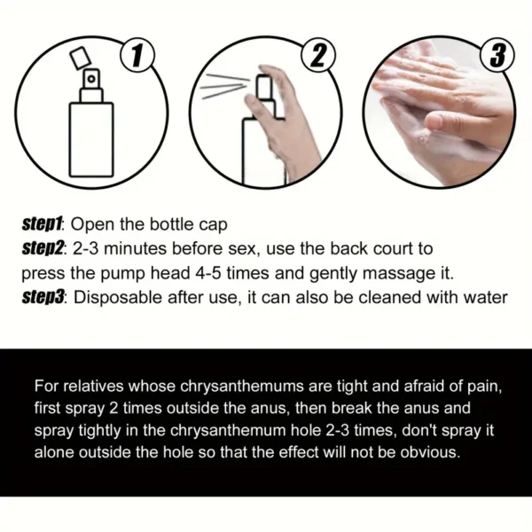 Men's Backcourt Relaxation Spray Backcourt Relaxation Enhanced Fun