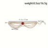 Full Rhinestone Ladies Foot Anklet