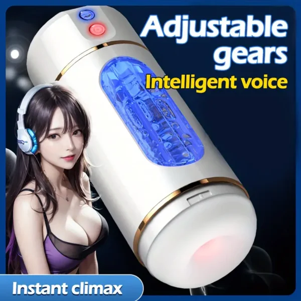 Penis Endurance Exerciser Ten Frequency Electric Masturbator