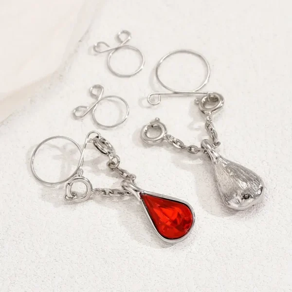 Sexy Teardrop Non-Piercing Nipple Rings For Women
