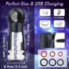 10 Vibrating and Sucking Patterns Male Masturbator Sex Toys