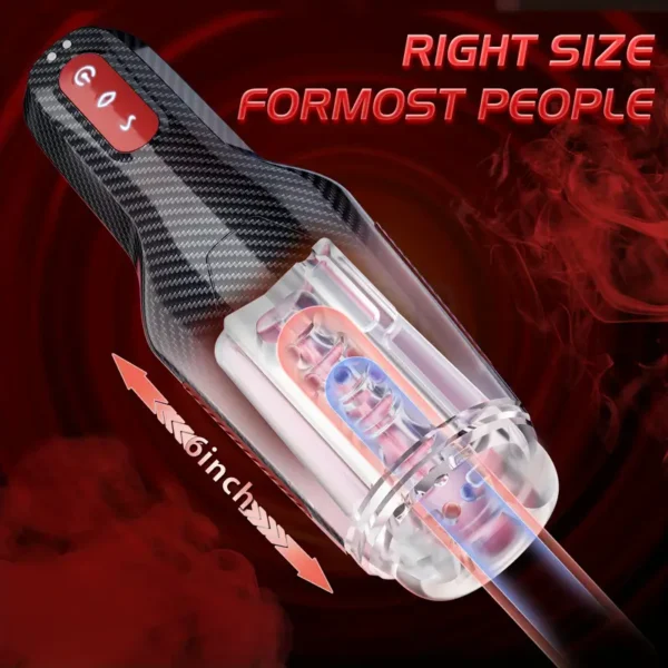 Automatic Sucking Heated Male Masturbator