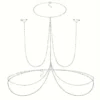 Stainless Steel Nipple Ring with Body Chain Waist Chest Chain