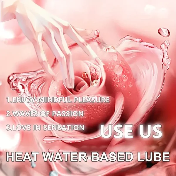 Male Heat Water-Based Personal Lube