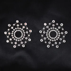 Snowflake Design Nipple Covers