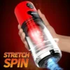 Powerful self-pumping masturbation cups for maximum pleasure