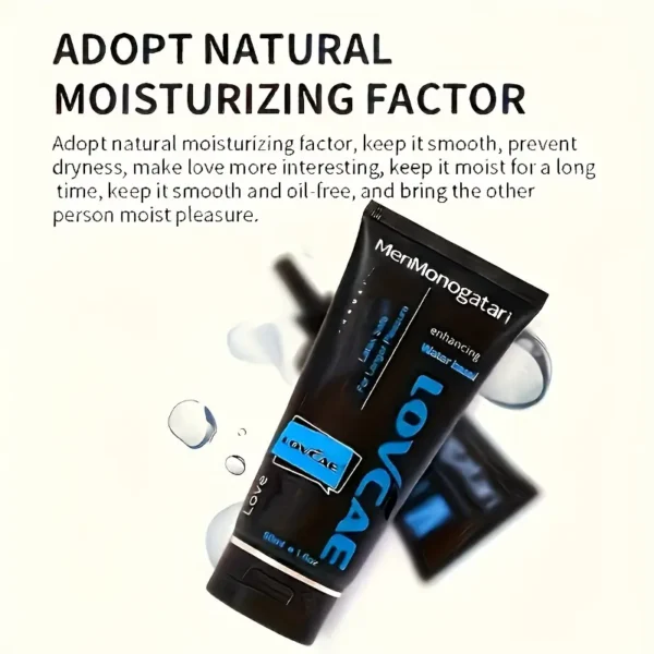 Long-Lasting Water-Based Lubricant for Men, Women, and Couples